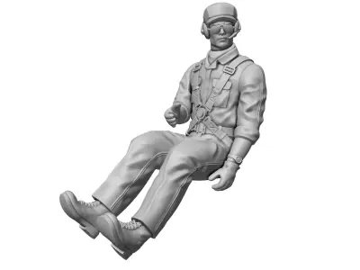 Helicopter Sky Worker 3D print model