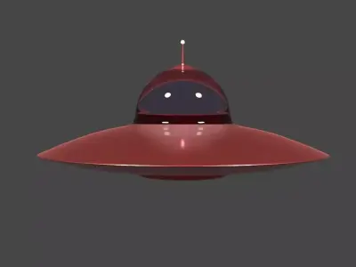 Flying UFO 3D model