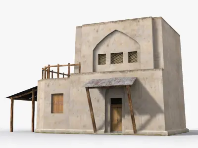 Arab xx29 Low-poly 3D model