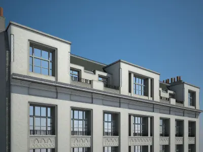 Old Building XIV 3D model