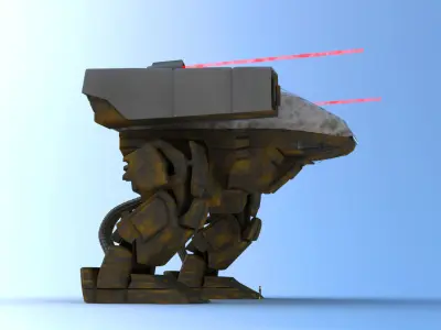 Juggernaut Battle Robot 3D model