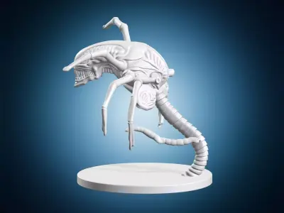Alien Facehugger Model 3D print model