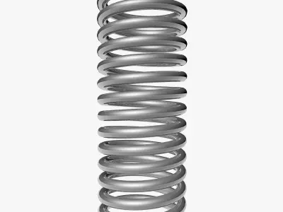 Metal Spiral 3D model