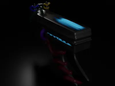 water gun Free 3D model