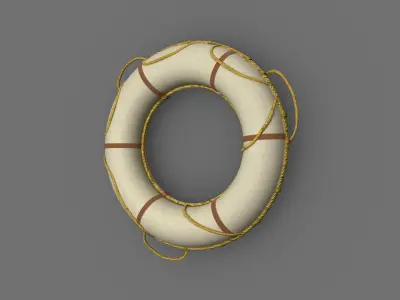 Life Buoy Ring 3D model