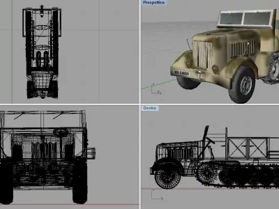Sd Kfz 9 Free 3D model