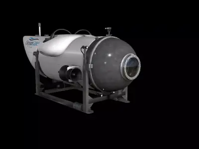 Oceangate Titan 3D model