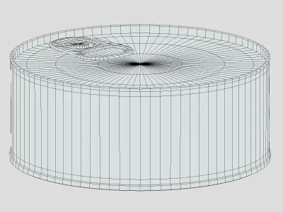 Meat Canned Low Poly Low-poly 3D model