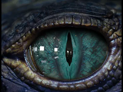 Creature Eyes Vol 08 - PBR Low-poly 3D model