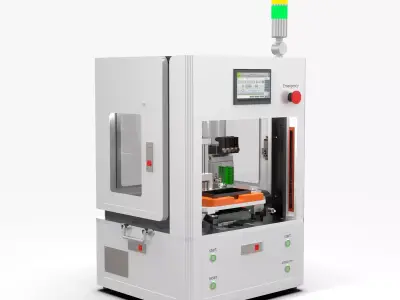 Semi Automatic Labeling Machine 3D model