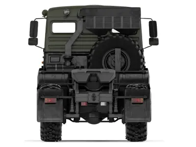 Kamaz 6350 Mustang 2005 3D model