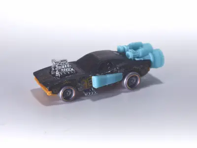 Gaslands - Rocket Engine and Thrust Effects 3D print model