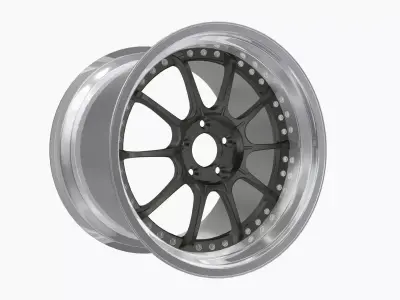 SSR Professor SP5 Wheel Low-poly 3D model
