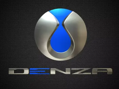 denza logo 3D model