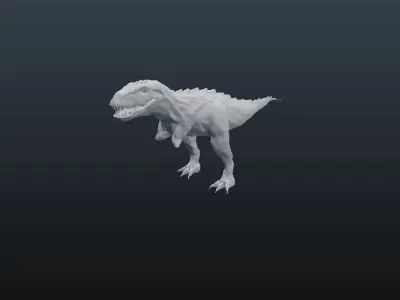 T-REX animated t - rex 3D model