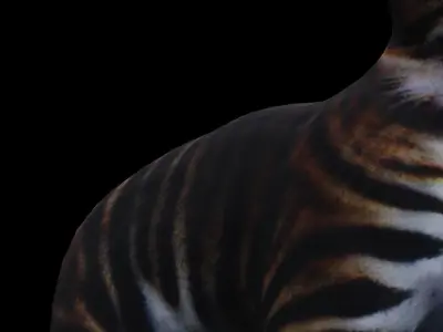 Low-poly cat Low-poly 3D model