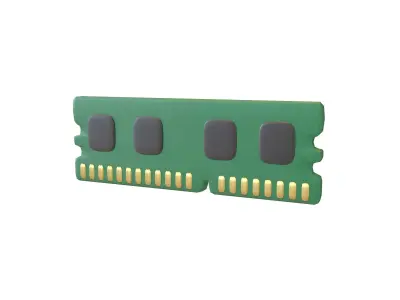 Cartoon Ram v2 001 Low-poly 3D model