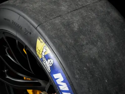 Michelin Porsche Cup N2 27 65 18 3D model