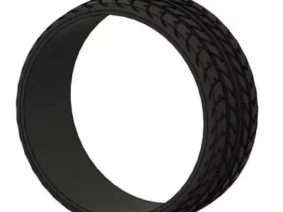 NANKANG CW20 Tyre for Nozzautominis Rims Free 3D print model