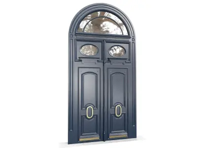 Entrance classic door 94 3D model