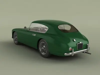Aston Martin DB24 mk1 3D model