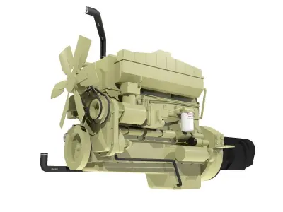 Diesel Engines 3D model