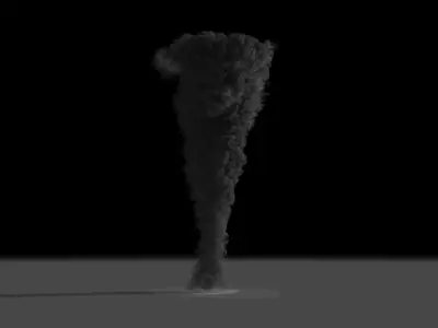 Tornado Animation 3D model