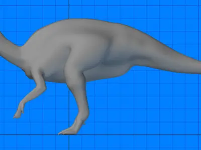 Maiasaura Dinosaur 3D model