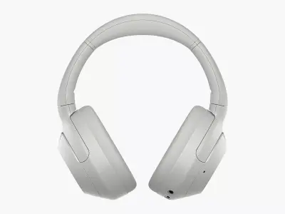 Sony Ult Wear Headphones White Low-poly 3D model