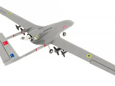 Bairaktar TB2 3D model