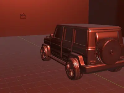 mercedes gelandewagen 3D print model