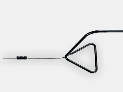 HARTE LED desk lamp Low-poly 3D model