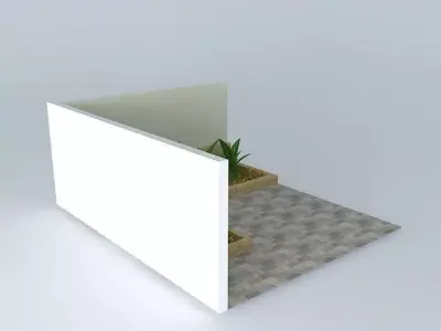 Small garden Free 3D model