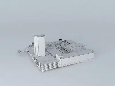 Churchill Square Shopping Centre Free 3D model