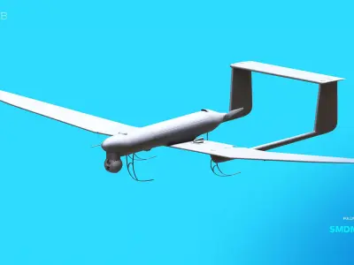 Advanced SMDM Drone for Multi-Domain Operations 3D model