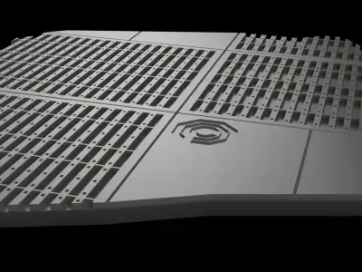 Base for Robocain from Robocop 2 by moderoid 3D print model