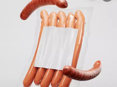 Sausage 3D model