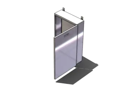 Painel Eletrico Electric Panel 190 x 500 x 800 mm 3D model