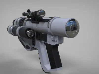 Star Wars Battlefront II G125 projectile launcher 3D print model