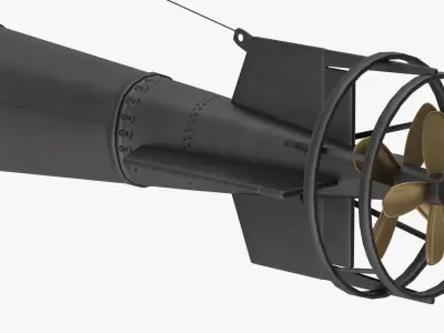Submarine Ko-Hyoteki 3D model