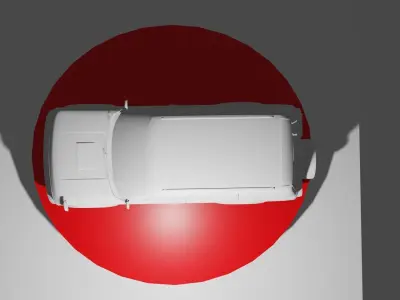 ISUZU Bighorn 3 1 Diesel Without Texture Free 3D model