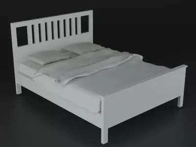 bedroom sofa Free low-poly 3D model