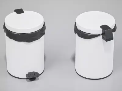 Modern bathroom set Free 3D model