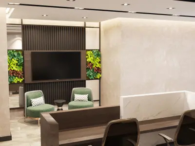 Office Scene 04 3D Model 3D model