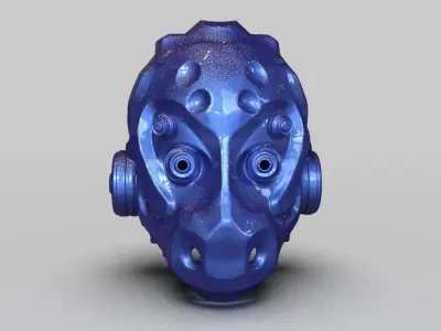 Tactical Sci Fi Helmet 3D print model