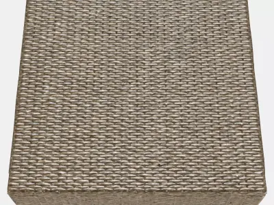 SOLLERON Stool outdoor Low-poly 3D model