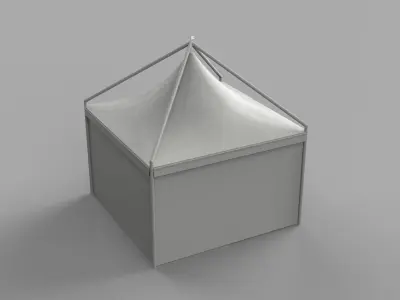 Gazebo tent 3D model