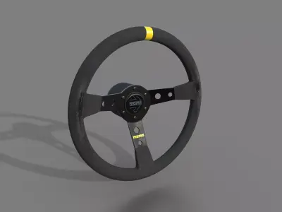 MOMO Mod 07 Low-poly 3D model