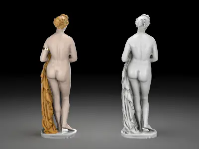 Venus Verticordia collection Low-poly 3D model