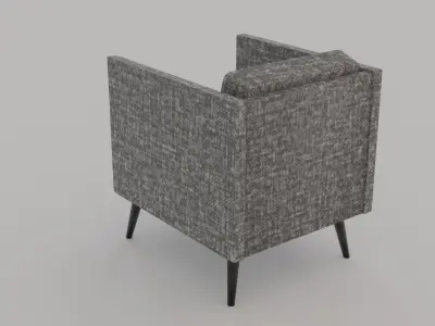 Armchair Free 3D model 5